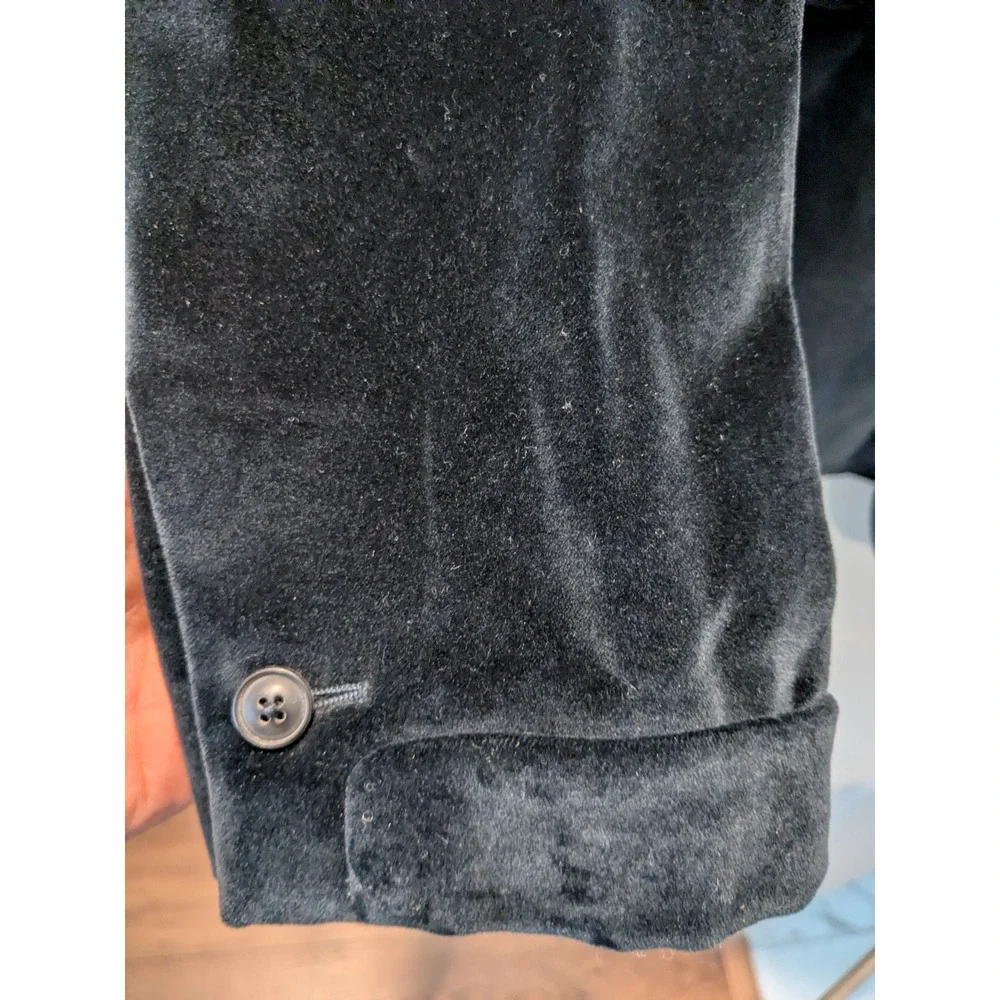 NWOT John Varvatos Mens Bue Velvet Blazer Jacket‎ Made in Italy 40S? READ